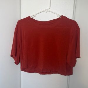 Lululemon All Yours Cropped Tee